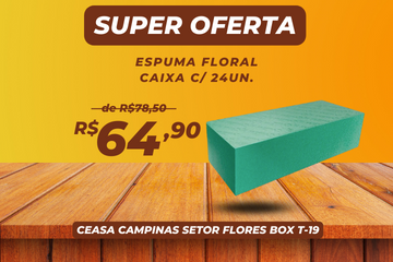 Espuma Floral em Oferta Campinas